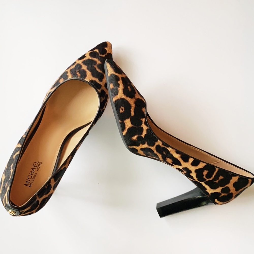 MICHAEL MICHAEL KORS CALF HAIR PUMPS